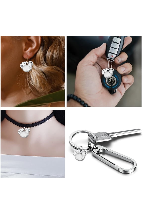 50pcs Antique Silver Chicken Rooster Charms Tibetan Alloy Easter Chicken Animal Pendants Charms Jewelry Making Accessory for DIY Bracelets Necklaces, 13.2 mm x 12 mm