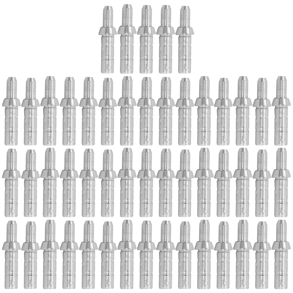 12 Nocks De Flèche 4.2mm Blanc - Insert Plastique Pour Arc à Poulies Et Recurve, Chasse Tir à L'Arc