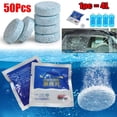 thumbnail image 1 of 50pcs Auto Car Windshield Glass Wash Cleaning Concentrated Effervescent Tablet, 1 of 14