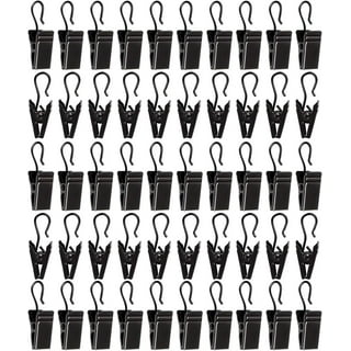 50pcs Awning Lights Clips Stainless Steel Curtain Clip Hooks Curtain Hooks  Bulldog Clips siding Clips for Hanging Tablecloth Towel Clips for Camping  Tents Home Decoration Photos Art Craft. 