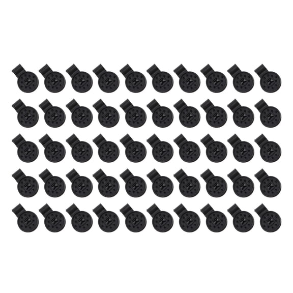 50pcs Awning Plastic Clips Camping Garden Sun Shade Net Clips Greenhouse Fabric Fix Clamps Fence Netting Hook
