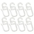 50pcs Bed Curtain Special Hook Accessories Curtain Hanging Ring Curtain