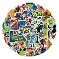 thumbnail image 1 of 50pcs Ben Alien Force Stickers,Scrapbook Stickers Vinyl Waterproof Stickers for Laptop,Bumper,Skateboard,Water Bottles,Computer,Phone, 1 of 3