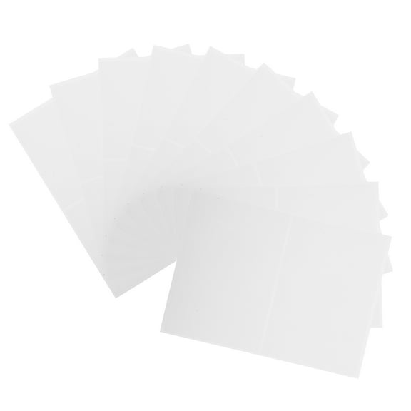 50pcs Removable Labels for Storage Bins Home Packing Box Glass Bottles Containers Pantry Labels Stickers