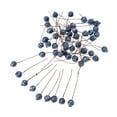thumbnail image 1 of 50pcs Blue Fruit Berry Holly Artificial Flower Pick Christmas DIY Home Decor Ornament (12mm), 1 of 7