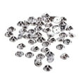 thumbnail image 1 of 50pcs Brass Clutch Badge Insignia Clutches Pin Backs Replacement (Silver), 1 of 3