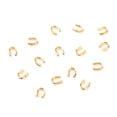 thumbnail image 1 of 50pcs Brass Wire Guardian and Protectors Long-Lasting Plated Real 18K golden Plated 4.5x4x1mm Hole: 0.6mm, 1 of 5