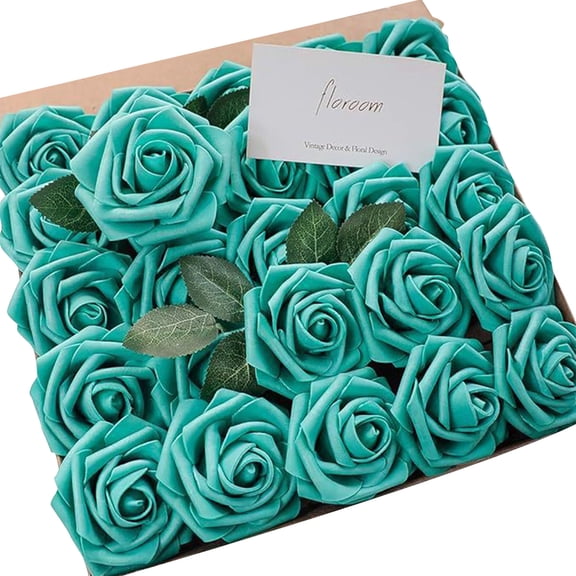 50pcs Burnt Orange Artificial Rose Flowers, Real Touch Foam Rose Bulk With Stem, Terracotta Fake Roses For Living Room Table Decor (W)