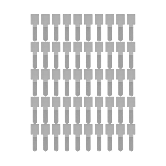 50pcs Cable Ties, Cable Management, Cord Organizer, Computer Accessories, Velcro Straps, Reusable Cable Ties, Adjustable Cord Straps Wire Organizer Cord Wrap And Hook Loop Cable Management, Gray