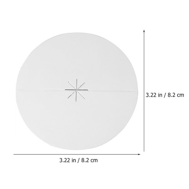 50pcs Candle Protective Discs Candles Drip Protectors Candle Paperboard