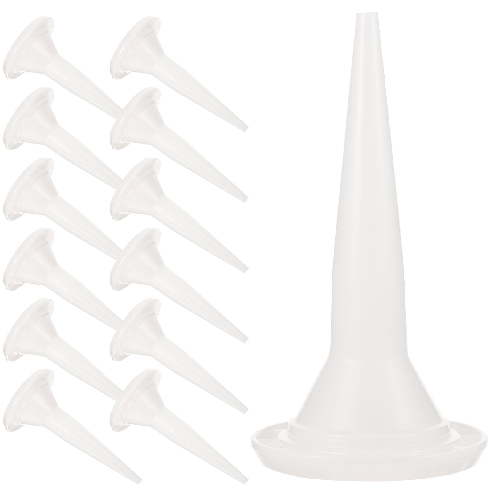 50pcs Caulking Tip Structural Adhesive Caulking Applicator Tool Caulking Glue Head