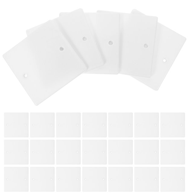 50pcs Ceiling Electrical Box Cover Wall Plate Junction Box Cover Plugs