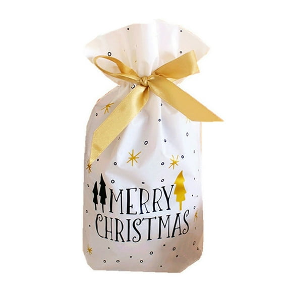 50pcs Christmas Drawstring Bag Candy Bags Bags With Drawstring Cookie Bags