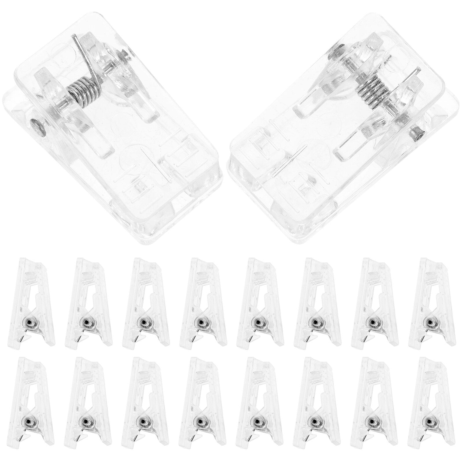 50pcs Portable Plastic Fixing Clips for Office and Home Use, Compact ...