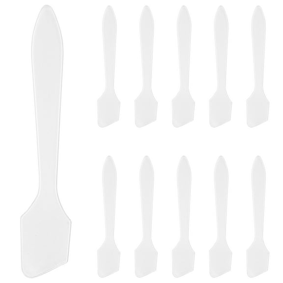 50pcs Cosmetic Dispensers Face Cream Applicator Mask Applying Sticks Skin Care Cream Spoons DIY Makeup Tools