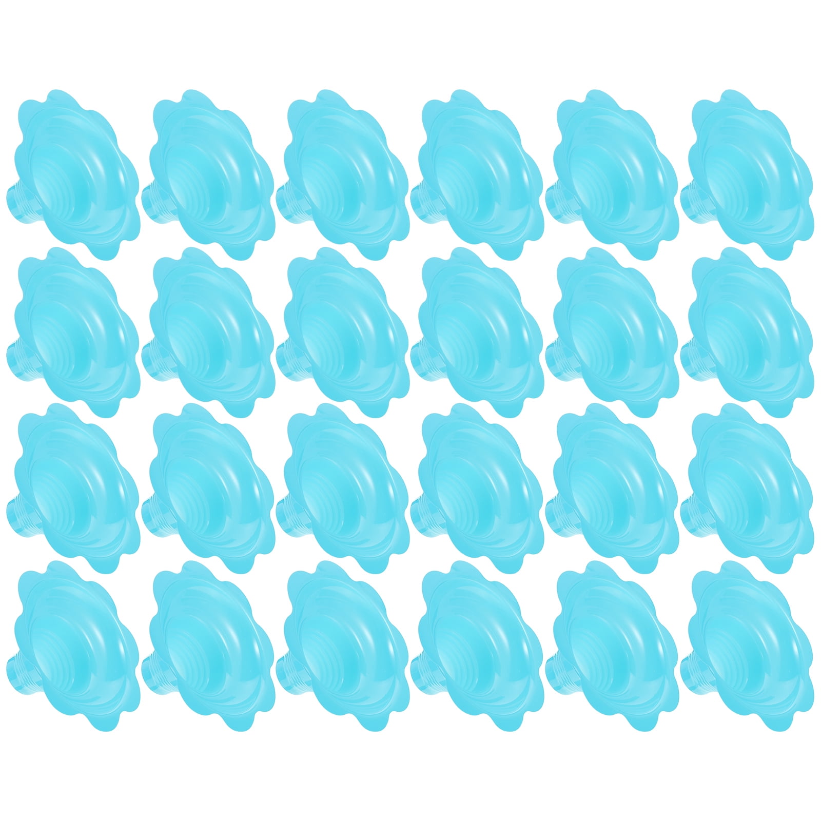 50pcs Creative Snow Cone Cups Smoothie Containers Portable Ice Cream