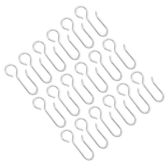 50pcs Curtain Hooks Small Curtain Track Hooks Shower Curtain Hooks For Drape Curtain