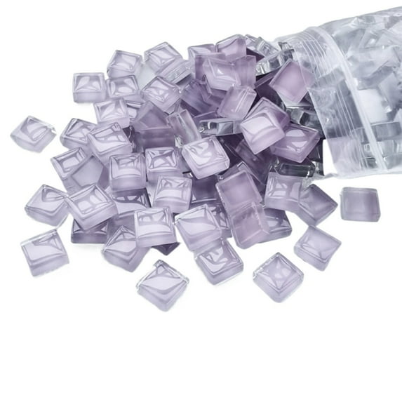 50pcs DIY Ceramic Mosaic Glass Tiles Handmade Mirror Decorative Ceramic Tile Wall Technology Colored Crystal Decorative Material