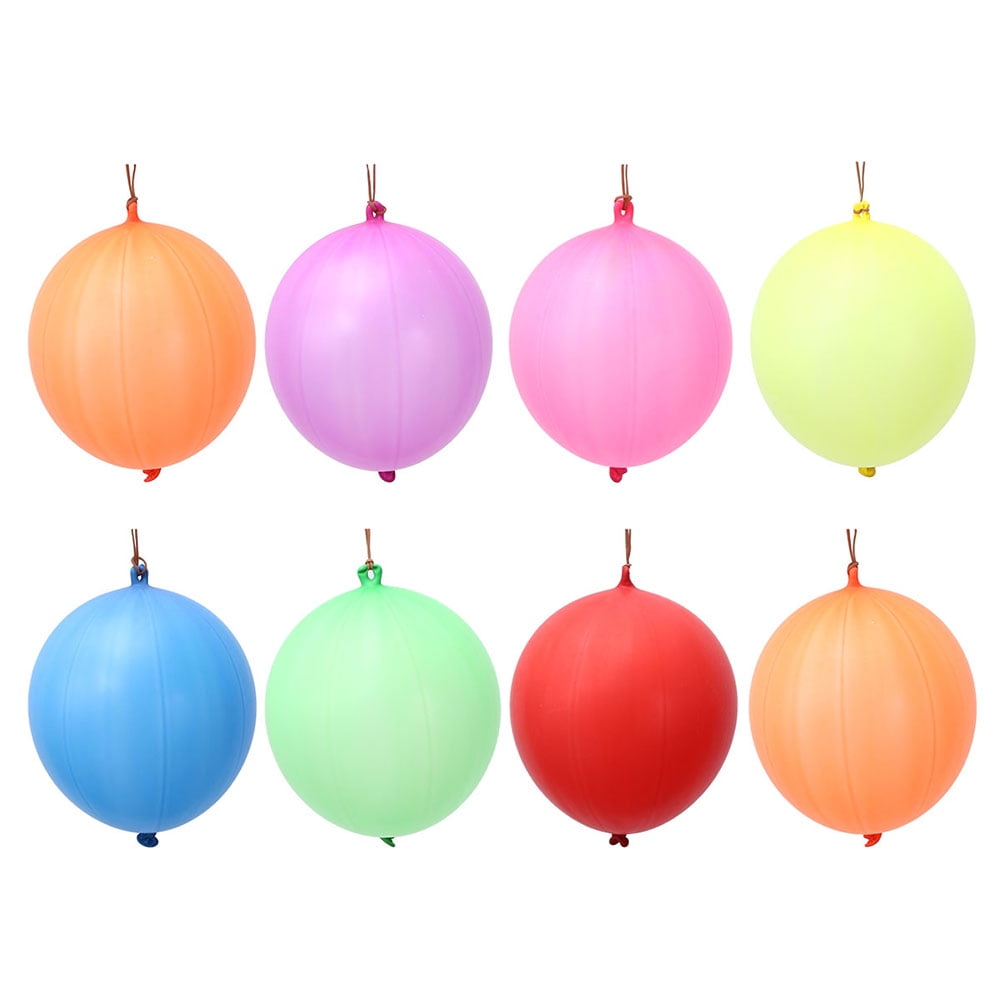 50pcs Decorative Party Balloon Elastic Latex Balloons Kids Punch Ball