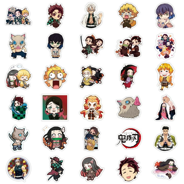 50pcs Demon Slayer Kimetsu no Yaiba: Yuukaku-hen Anime Cartoon