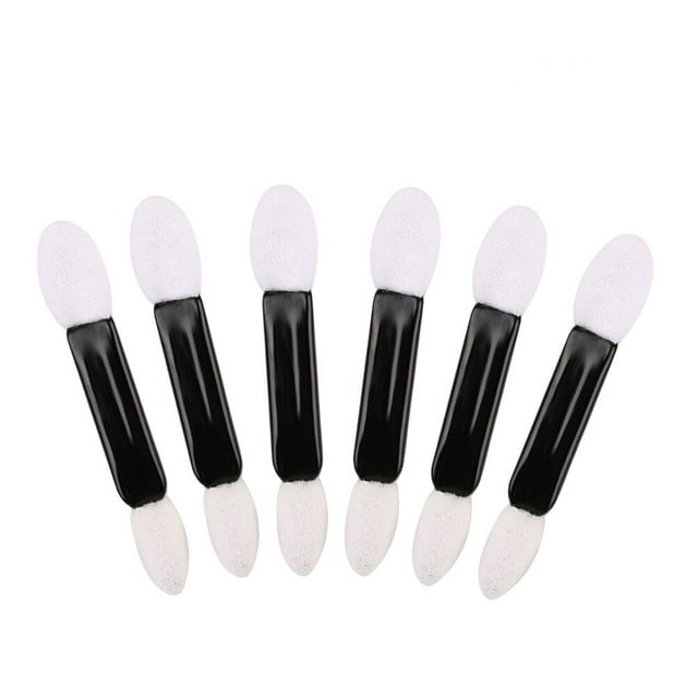 50pcs Disposable Doubleended Sponge Eyeshadow Brush Tipped Eye shadow