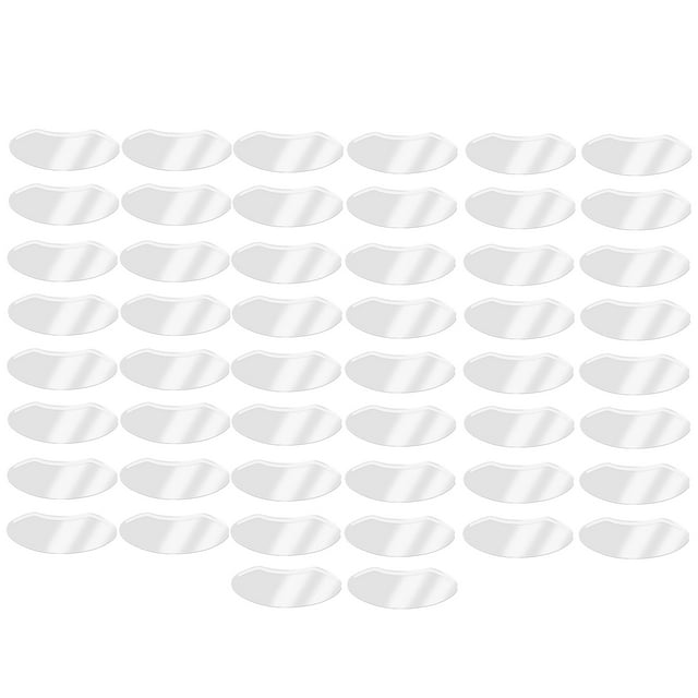 50pcs Disposable Face Visors Transparent Protective Shower Visors for