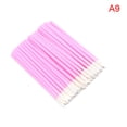 thumbnail image 1 of 50pcs Disposable Lip Brush Cosmetic Lipstick Gloss Wands Applicator Make Up Tool, 1 of 10