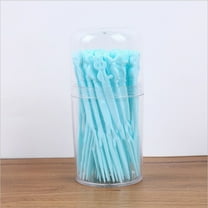 50pcs Disposable Plastic Fruit Forks | 2-Prong Dessert & Cocktail Forks | 8.5cm Food Safe Mini Forks for Party Appetizers, Cakes & Fruit Cups