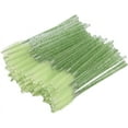 thumbnail image 1 of 50pcs Disposable Portable Mascara Wands, Disposable Eyelash Eyebrow Spoolie Brush for Makeup Eyelash Extensions for Eyebrows and Eyelashes for Styling Eyelashes(Green), 1 of 5