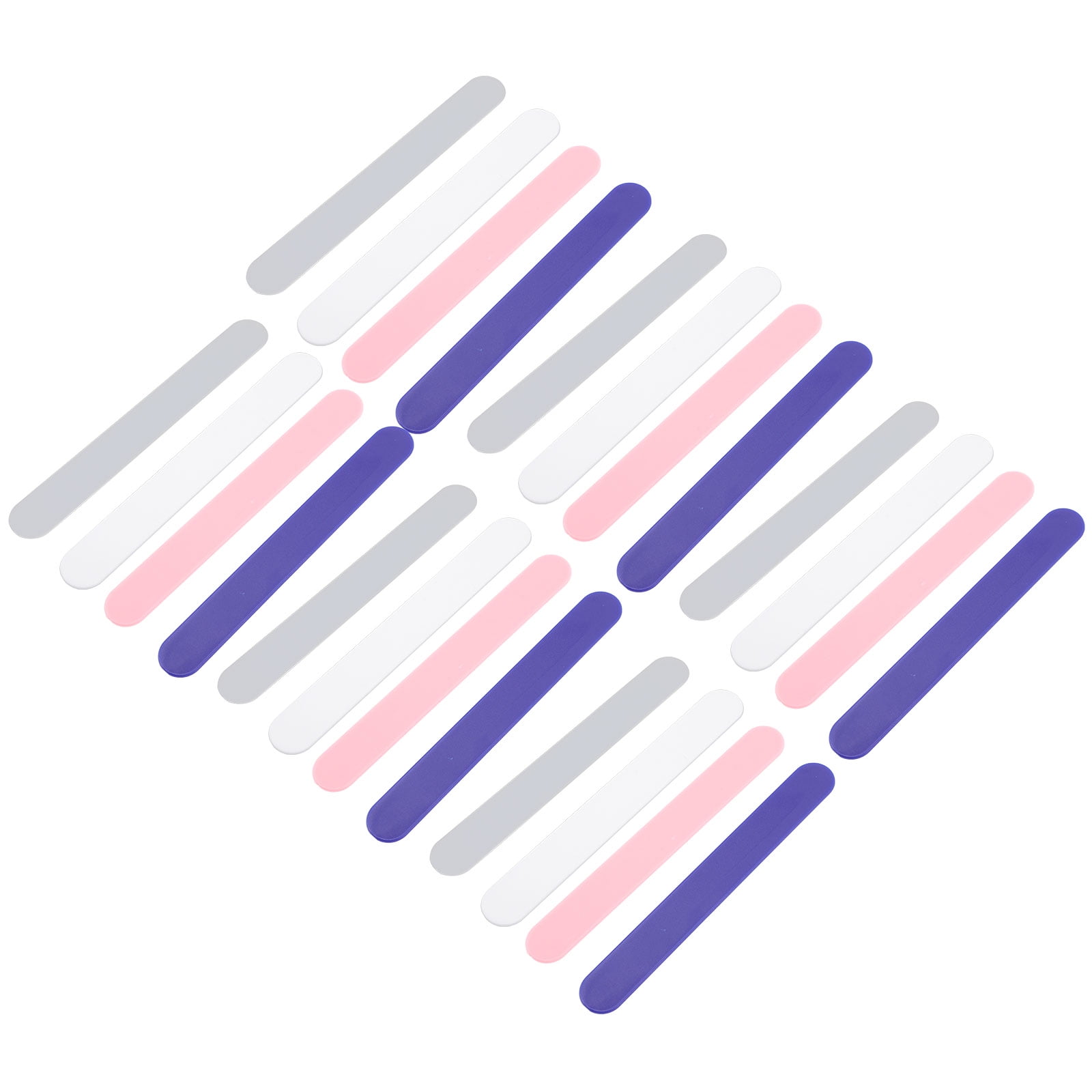 50pcs Disposable Tongue Depressors DIY Popsicle Sticks Colored Plastic