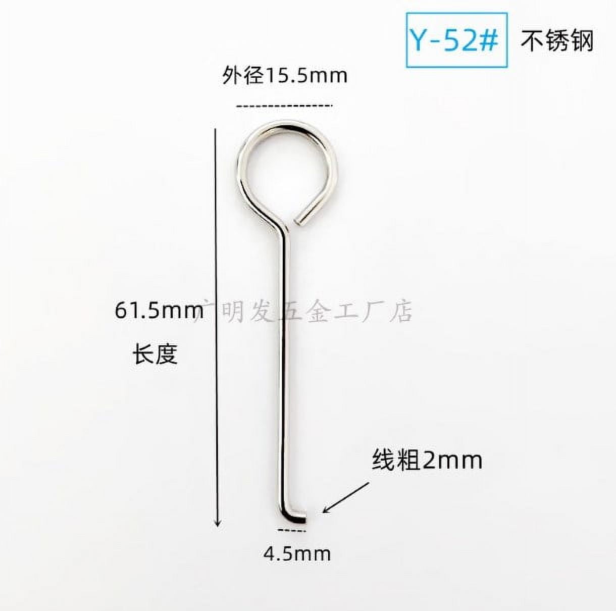 50pcs Drain Lifting Hook Floor Drain Grate Hooks Lifting Hooks Floor Drain Removal Tool for