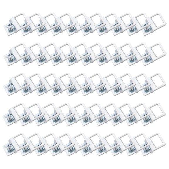 50pcs Durable Aluminum Picture Frame Hooks With Screws Frame Hangers Perfect For DIY Enthusiasts And Home Decorators