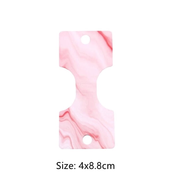 50pcs Earring Jewelry Display Card Cardboard for Necklace Packaging Supply Small Businesses Organizer Entrepreneurship Wholesale 1 Red