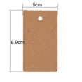 thumbnail image 1 of 50pcs Earring Paperboard Hairpin Necklace Display Cards Holder Bulk Paper Bracelet Packaging Cardboard For Diy Jewelry Making 2Fit Necklace, 1 of 6