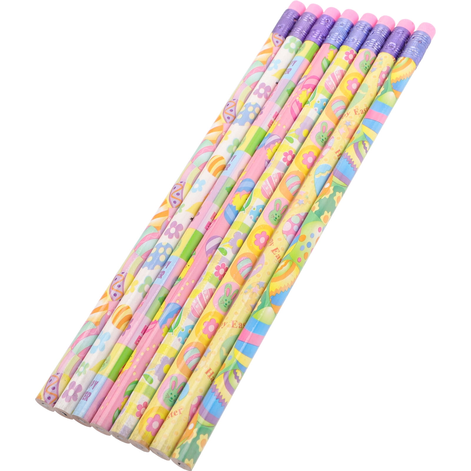 50pcs Easter Themed Pencils Kids Pencils Students Writing Pencils