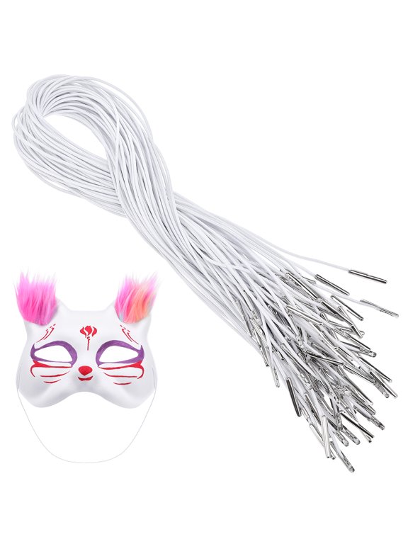 50pcs Simple Design Hat ng Polypropylene White DIY Hat Clothing Accessories Shop or Home Use