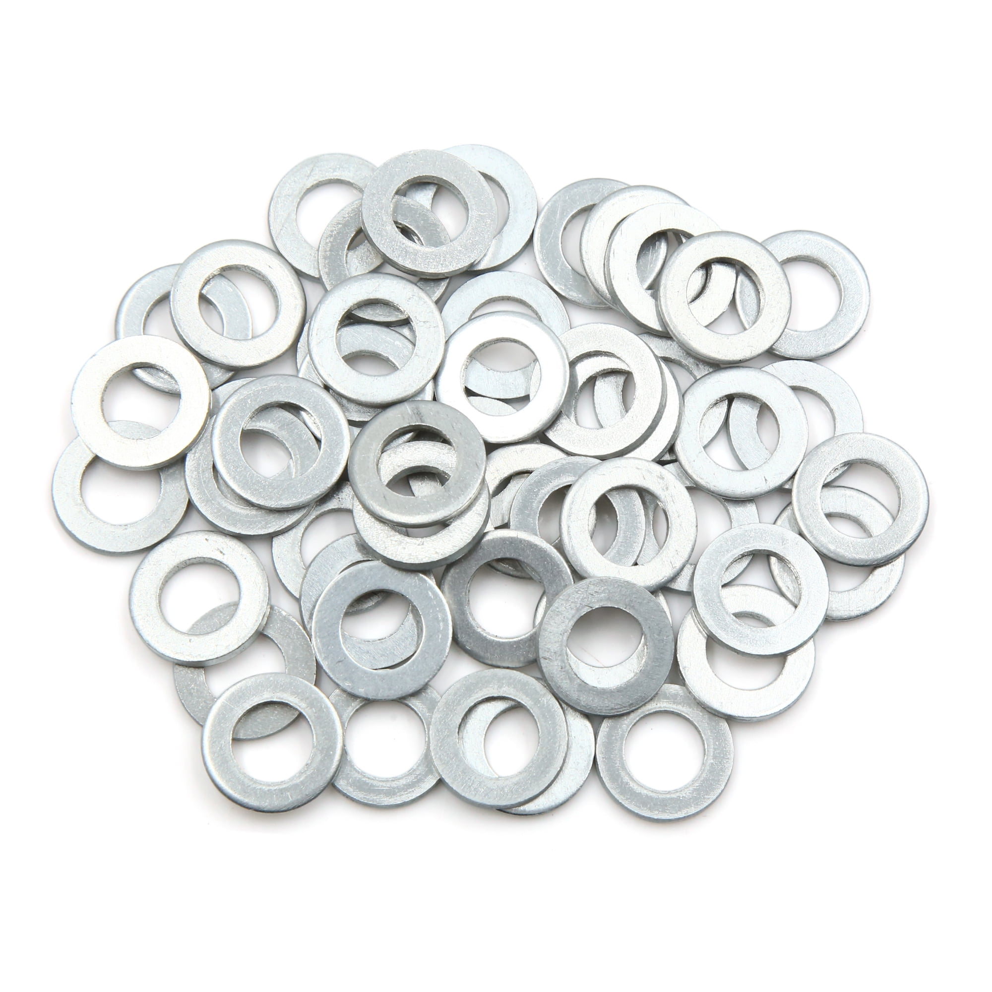 50pcs Engine Oil Crush Washers Drain Plug Gaskets 10mm ID. 18mm OD. for Auto Car