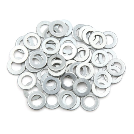 50pcs Engine Oil Crush Washers Drain Plug Gaskets 10mm ID. 18mm OD. for Auto Car
