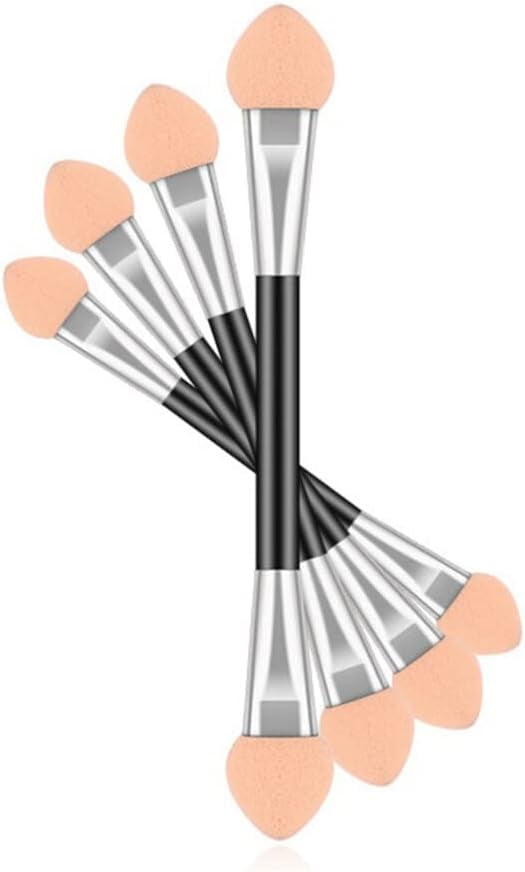 50pcs Eyeshadow Sticks Sponge Doubleended Portable Disposable