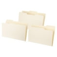 thumbnail image 1 of 50pcs File Folders, Manila File Folders 1/3 Cut File Folders Legal Size for Classroom Home Office, Beige, 1 of 6