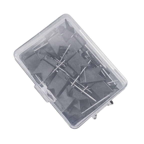 50pcs Flag Pins Colorful Thumb Tacks Decorative Pushpins Push Pins Map Pins