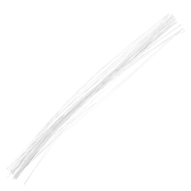 50pcs Floral Stem Wires Crafting Floral Paper Wrapped Wire Floral Tapes