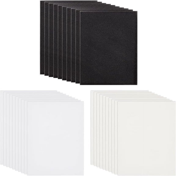 50pcs Flower Pressing Kit 10pcs Absorbent Paper 10pcs Sponge 30pcs Lining Blotter Paper for Dried Flower Crafts Scrapbooking Invitations White 1set DIY