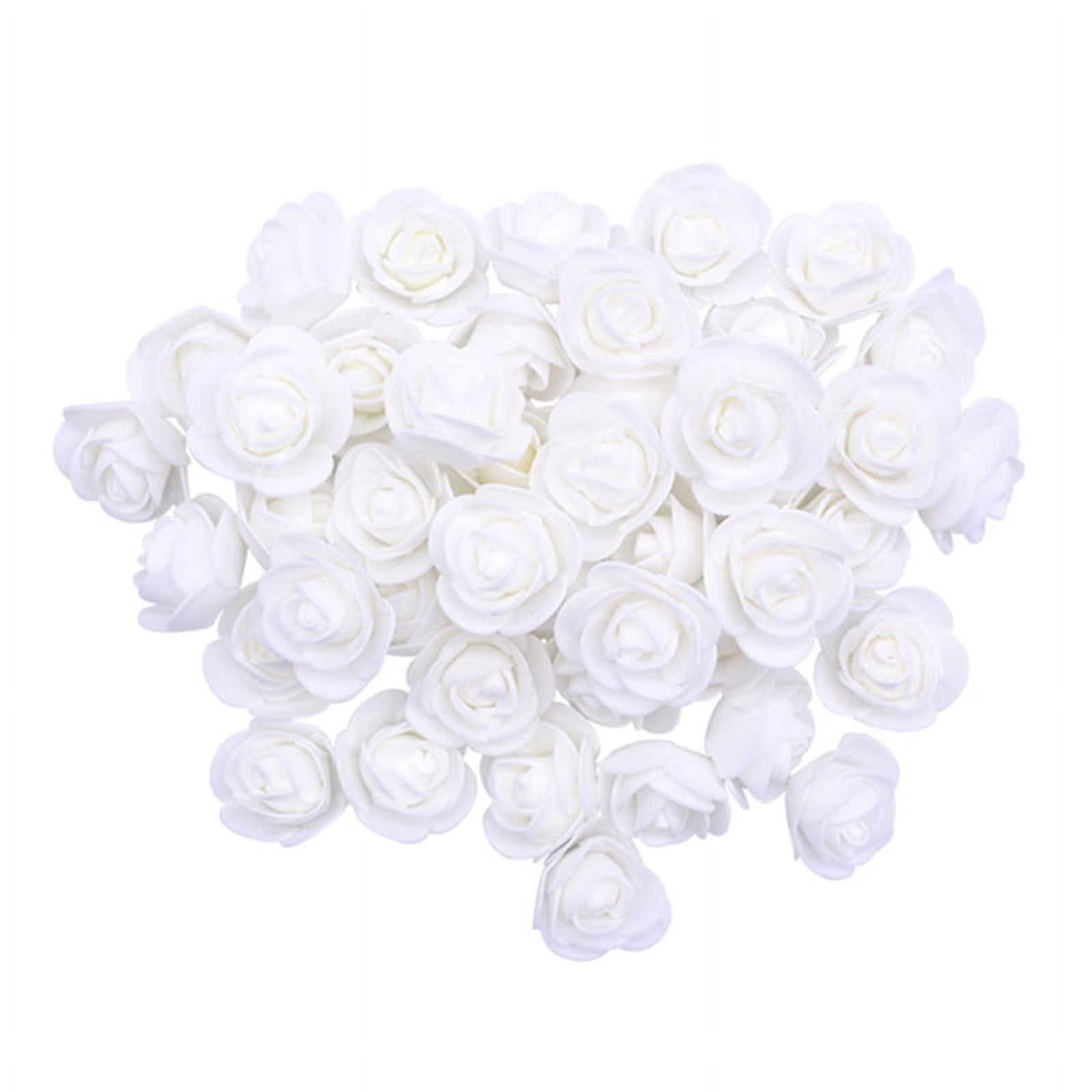 50pcs Foam Rose Heads Artificial Flowers Bulk Foam Roses Red Artificial