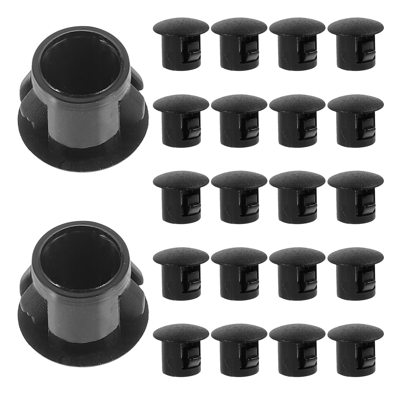 50pcs Furniture Hole Plug Drill Hole Cap 5mm Opening Button Screw Hole