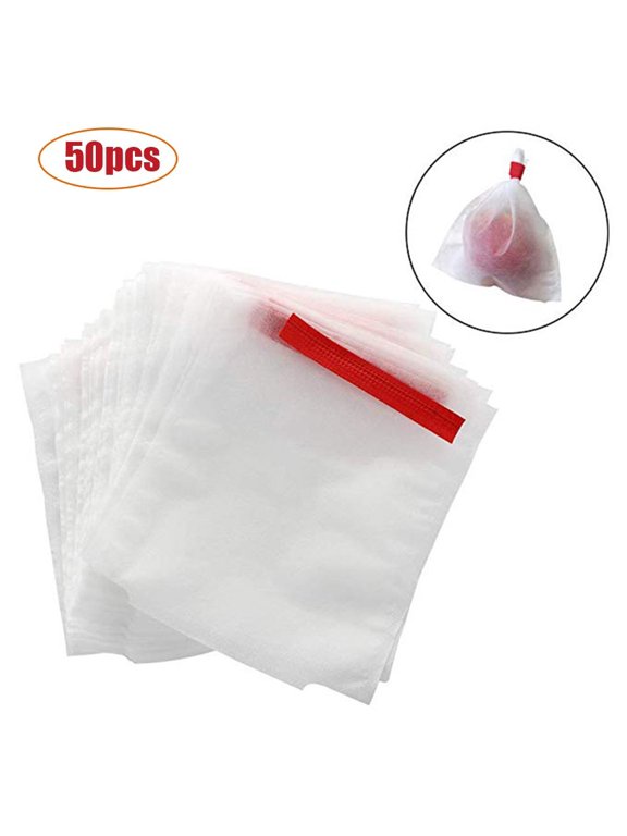50pcs Garden Fruit Fly Protection Bags Exclusion Net Storage Mesh Bag Reusable