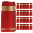 thumbnail image 1 of HOMEMAXS 50pcs Golden Edging Heat Shrink Capsules PVC Wine Shrink Wrap Wine Bottle Capsules, 1 of 6