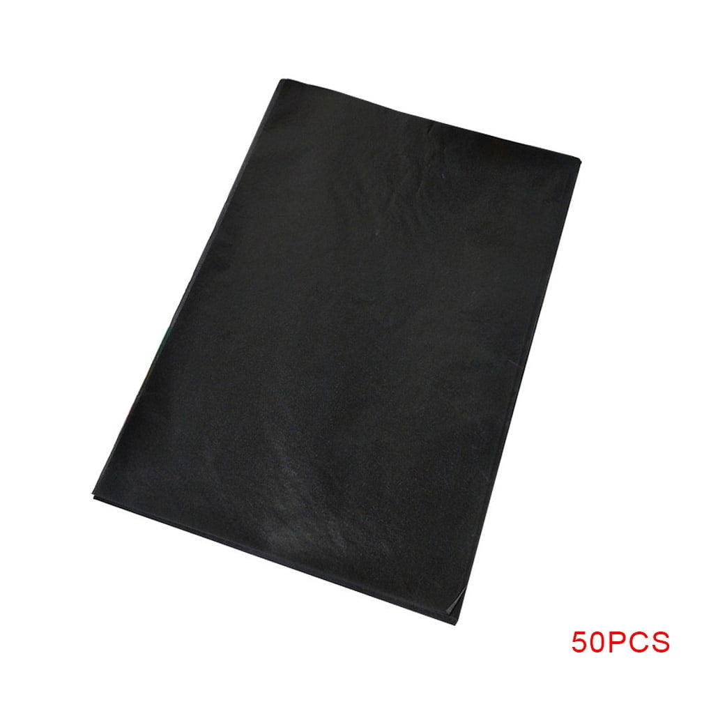 50pcs Graphite Painting Transfer Tracing Paper Wood Canvas Clay Fabric