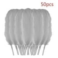 thumbnail image 1 of 50pcs Green Feathers for Crafts - 5-6 inch Feathers Bulk for Wedding Home Party, Dream Catcher Supplies and DIY Crafts(Grey A), 1 of 4