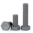 thumbnail image 1 of 50pcs Grey Nylon Outer Hexagon Bolt M4x25mm, 1 of 5